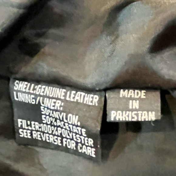 Women's Black International Leather Jacket Size Large - Picture 4 of 6